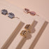 patte | Or Vermeil | Boucles d'oreilles à imprimé chiot avec diamants CZ